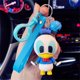 thumbnail image 1 of Cartoon Anime Disney Mickey Mouse Minnie Figure Keychain Donald Duck Piglet Key Chain Model Kid Toys Children GiftChina Gong Bohan LED, 1 of 2