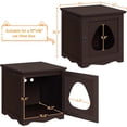 thumbnail image 5 of Litter Box Furniture with Storage  for Small Cats, 5 of 7