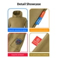 thumbnail image 7 of UNIFU FR Hoodies for Men - 7OZ Flame Resistant Hoodie NFPA 2112/CAT2 Compliant | UL Certified Safety Work Shirt & Welding Gear, 7 of 7