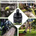 thumbnail image 6 of 4pack 3.6Ah 18 Volt P102 Lithium-Ion Battery For Ryobi 18V One+ Plus P108 P107 P103, 6 of 6