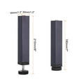 thumbnail image 2 of Uxcell Adjustable Height Center Support Leg, 7Inch Bed Support Legs, Grey, 2 of 7