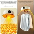 thumbnail image 2 of Automatic Ironing Machine | Portable Clothes Dryer Upgraded, Automatic Wireless Vertical Steam Iron | Portable Dryer with Remote Control for Apartment, Travel - User Manual Included (1Pcs), 2 of 6