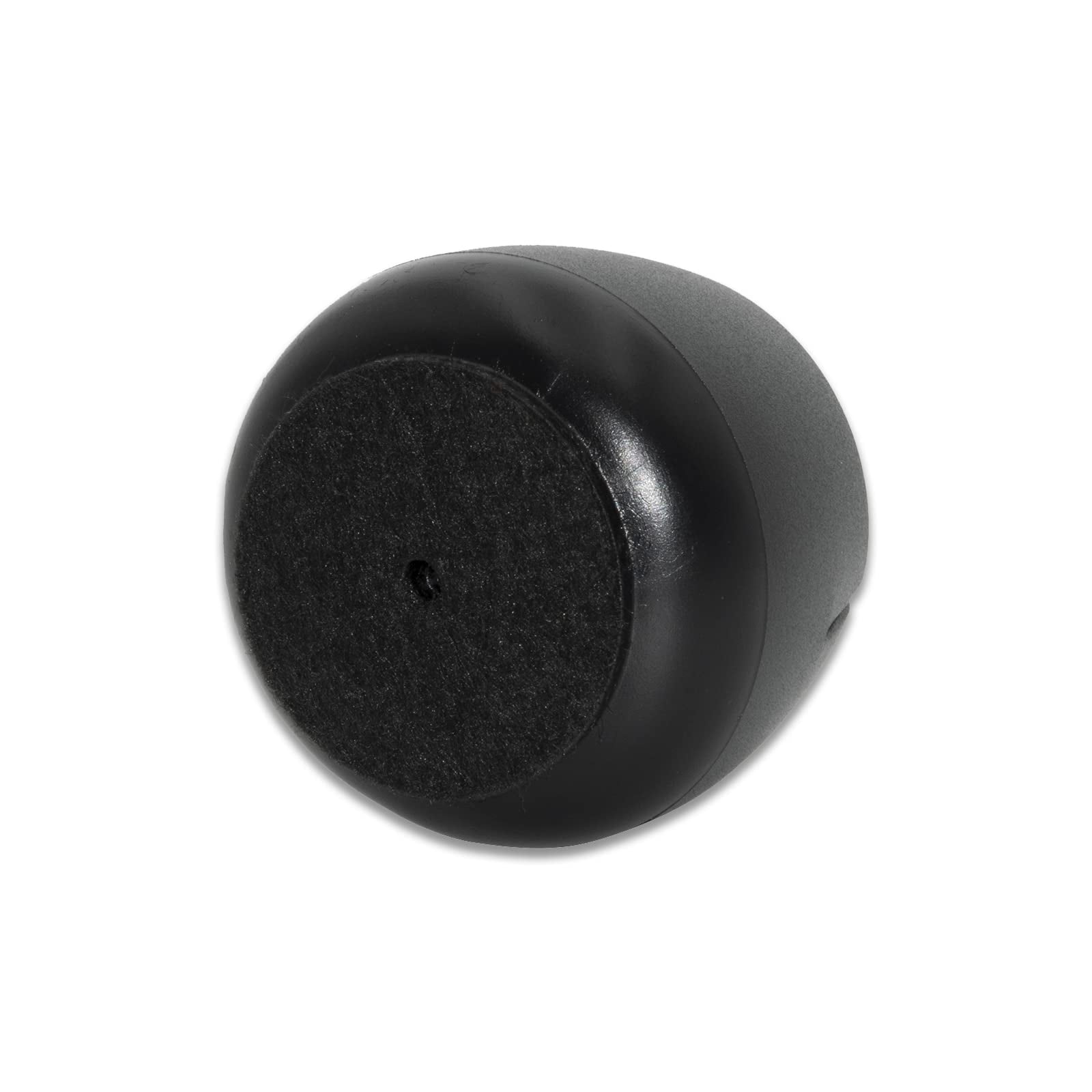 Flyshop 4 Piece Flexible PVC Furniture Legs Tips Round Chair Leg Caps with Felt Pads Hardwood Floor Protector, Black, 1-1/8" to 1-3/8" (29 to 33 mm)