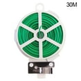 thumbnail image 3 of Speravity Jardín Tie Cuerda recubierta verde reutilizable con cortador Robusto Plant Tie Jardinería Vegetal Injerto Fixer Jardín y Patio Speravity TO004504-00, 3 of 6