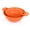 Orange, variant on Mintra Home - Plastic Strainer Colanders Set (3 Pack) - kitchen, pasta, vegetables, rice and beans
