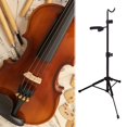 thumbnail image 1 of Soporte para violín, trípode plegable, soporte de Metal y soporte para cuello, soporte ajustable, soporte retráctil para conciertos Estilo A CUTICAT Soporte de suelo para violín, 1 of 8