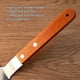 thumbnail image 5 of Wosthever Pala para freír con mango de madera - Artesanía exquisita - Pala para freír de acero inoxidable para hoteles Pala de presión Cocina y Comedor talla pequeña, 5 of 6