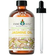 EVOKE OCCU Jasmine Essential Oil for Cleaning, Air Freshening, Relaxing, Spray, Diffuser-4 fl oz