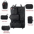 thumbnail image 3 of Universal Tactical Vehicle Back Seat Organizer with 5 Detachable Pouches - Medical, Phone, and Admin Storage Bags with Multi-Pockets, 3 of 8