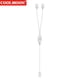thumbnail image 1 of Divisor Ventilador Chasis ARGB 30 Cm 1 A 2/3/4 para Ventiladores Tira PC (1 2) Blanco, 1 of 9