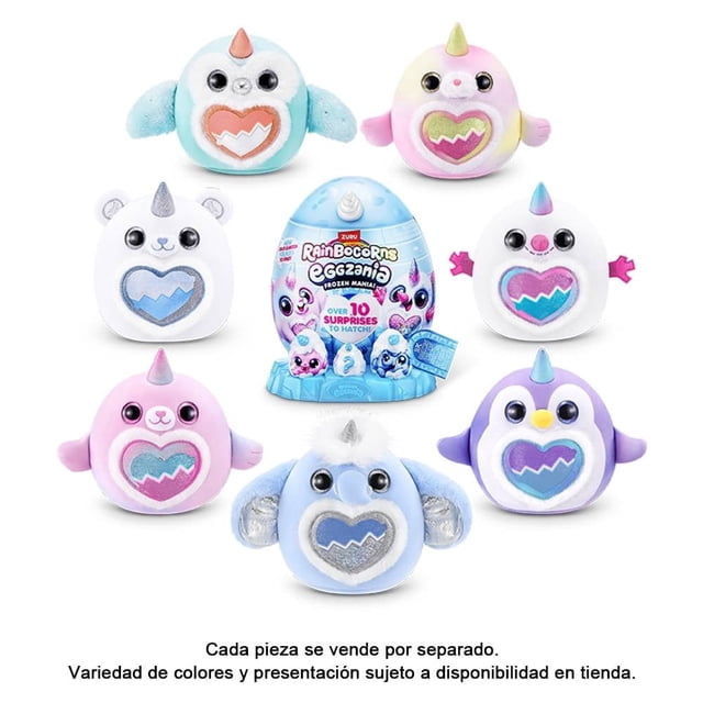 Peluche Zuru Rainbocorns Eggzania Frozencorn Mania / 1 Pieza / Varios modelos