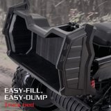 huffy kids ride on torex atv 4 wheeler 24v battery quad mp3 in disc break all terrain