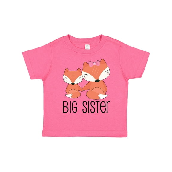 Inktastic Fox | Big Sister Girls Toddler T-Shirt