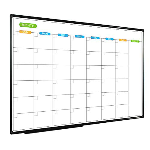 12 x 16-Inch Smart Planner Magnetic Dry Erase Board Monthly Calendar Planner