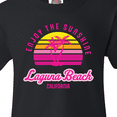 thumbnail image 4 of Inktastic Summer Enjoy the Sunshine Laguna Beach California in Pink Youth T-Shirt, 4 of 5