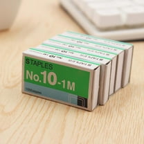 SSKFHGI 1000pcs Size NO 10 Staples Box For Desktop Stapler Staple FAR7 Normal Metal