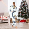 thumbnail image 6 of Moon and Stars Adult onesie Pajamas, Crystal Velvet Ultra Soft Warm Jumpsuit for Men and Women, 6 of 7