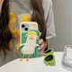 thumbnail image 2 of For iPhone 15 Silicone Case Cute Lying Duck Design Shockproof Phone Back Cover, 2 of 5