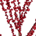 thumbnail image 5 of Northlight Berries Artificial Christmas Twig Spray - 40" - Red, 5 of 6