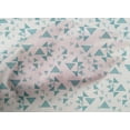 thumbnail image 5 of oneOone Cotton Cambric Fabric Triangle Geometric Print Fabric BTY 56 Inch Wide, 5 of 5
