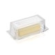 thumbnail image 4 of Caja rectangular de vidrio transparente, caja de mantequilla, caja de vidrio con tapa, caja de fruta pequeña, plato de desayuno, 4 of 5