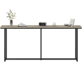 thumbnail image 4 of Renwick 71" L Modern Extended Console Table for Hallway Living Room, Gray, 4 of 8