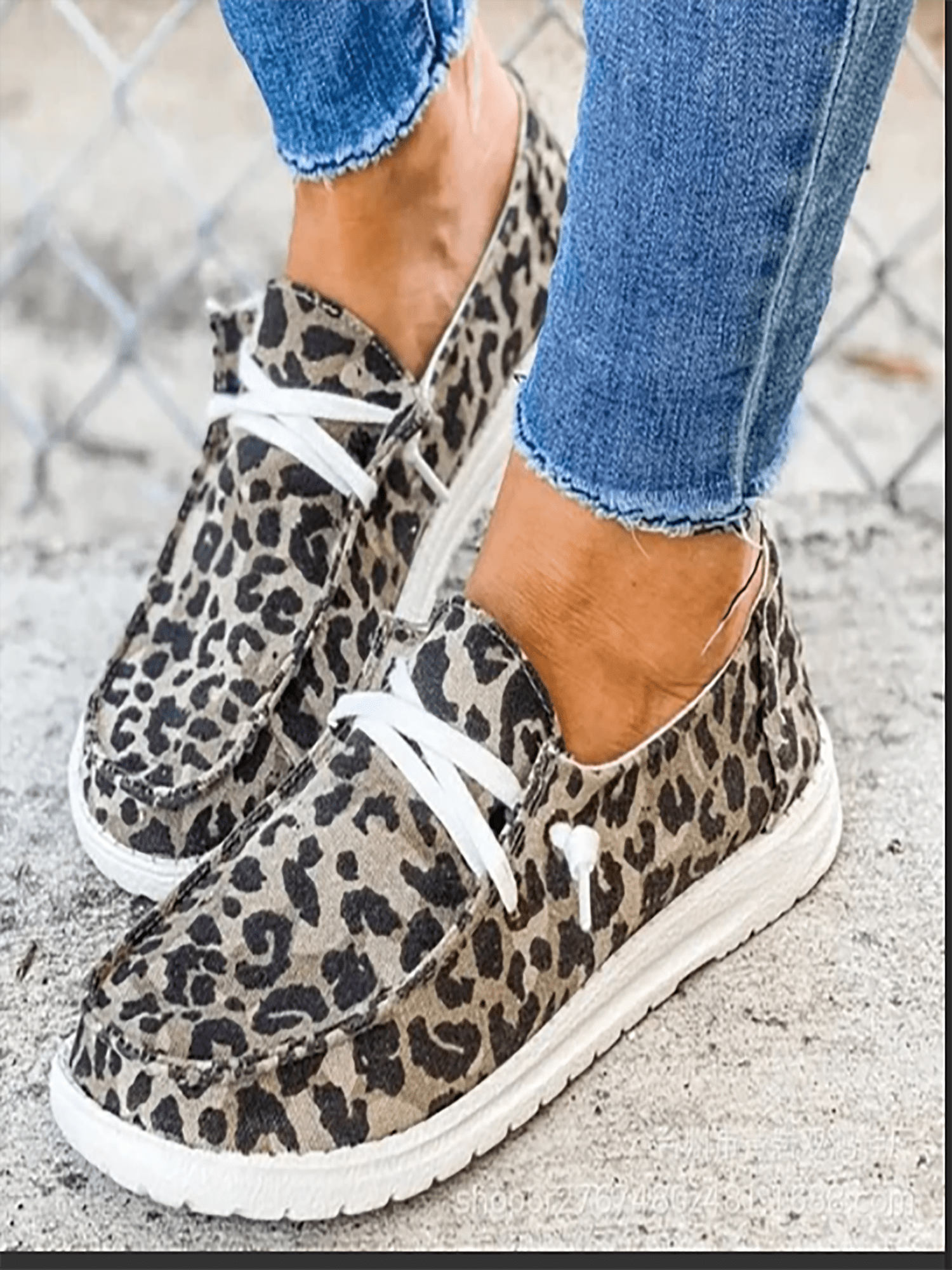 Womens Slip-on Loafer Black Aztec Black Casual Sneaker Flat Walking Shoes Canvas