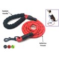 thumbnail image 1 of A99 Heavy Duty Rope Red 4.59ft Dog Pet Leash Strap Comfortable Padded Handle Medium Large Leader for Dog Training Walking, 1 of 7