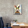 thumbnail image 3 of Epic Graffiti 'Sexy Bunny' by Lanre Adefioyue, Canvas Wall Art, 20"x24", 3 of 8