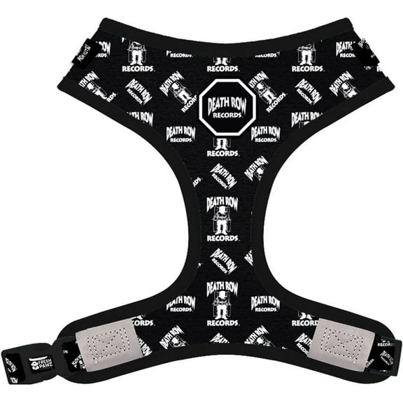 Death Row Patterned Harness for Dogs - Medium