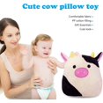 thumbnail image 5 of Un juego de almohadas de peluche de vaca, 13,7 pulgadas, lindos animales de peluche de vaca suave para regalos de cumpleaños de niños, regalos de Navidad (negro - 13,7 pulgadas), 5 of 5