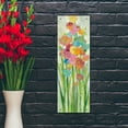 thumbnail image 4 of Epic Art 'Long Stem Bouquet I' by Silvia Vassileva, Acrylic Glass Wall Art, 12"x36", 4 of 8