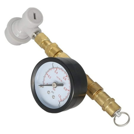 

Meizhencang Adjustable Pressure Valve Gauge Thread Gas Ball Lock Kegging Beer Brewing Tool