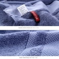 thumbnail image 4 of Xiao Hua Pañuelo 100% algodón, súper suave y muy absorbente, adecuado para bañarse, secarse las manos, lavarse la cara, fitness e hidroterapia (14x29 pulgadas), 3 piezas, blanco, 4 of 5