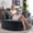 Grey, variant on Accent Chair, 57" Round Single Sofa, Fluffy Modern Sleeper Chair for Living room, Bedroom, Lounge and Projection Room, No Assembly Needed