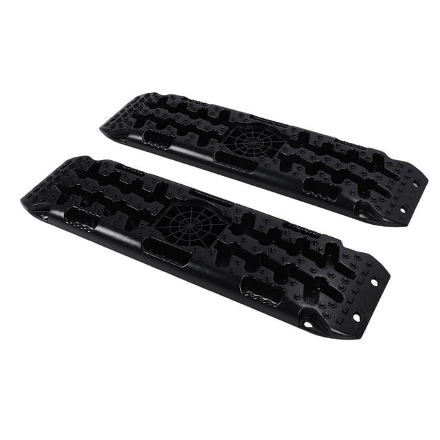 Planches de Traction Tout-Terrain Tapis de Traction Auto Aide à l'Agrippe des Pneus avec Surfaces Symétriques pour Récupération de Boue Sable Neige