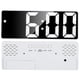 thumbnail image 4 of Reloj electrónico Pantalla LED Espejo digital Despertadores Batería PlugIn DualUse 0712, 4 of 12
