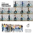 thumbnail image 4 of sixthreezero Women's Around the Block 1 Speed Beach Cruiser Bicycle, Teal, 4 of 11