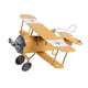thumbnail image 1 of Wosthever Modelo de avión vintage, modelo de simulación con texturas claras, salas de estudio, mesas y barras, modelo de hierro Decoración del hogar amarillo, 1 of 6