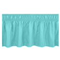 thumbnail image 2 of HLONK Wrap Around Ruffled Lace Bed Skirt  Bed Skirt For Full Size Bed  Elastic Dust Ruffle With Adjustable Belts  Bed Skirt For Queen Bed  Microfiber Made  Decorative Full Size Bedskirt, 2 of 5