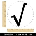 thumbnail image 2 of Square Root Math Symbol Self-Inking Rubber Stamp Ink Stamper - Red Ink - Large 1-1/2 Inch, 2 of 7