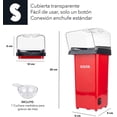 thumbnail image 3 of Palomera Electrica Máquina De Palomitas De Maiz Eléctrica Palomitero Estilo Compacto Funciona Con Aire Caliente Ideal para Fiestas y Cine en Casa (Cilindro), 3 of 7