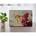 thumbnail image 5 of KSK KAISHEK Protective Case Hard Cover Compatible with Newest MacBook Air 13 inch with Touch ID USB Type-C + Black Keyboard Cover Model: A2337 m1/A2179/A1932 (Flower 1923), 5 of 5