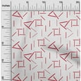 thumbnail image 1 of oneOone Viscose Jersey Fabric Line Geometric Decor Fabric Printed BTY 60 Inch Wide, 1 of 5