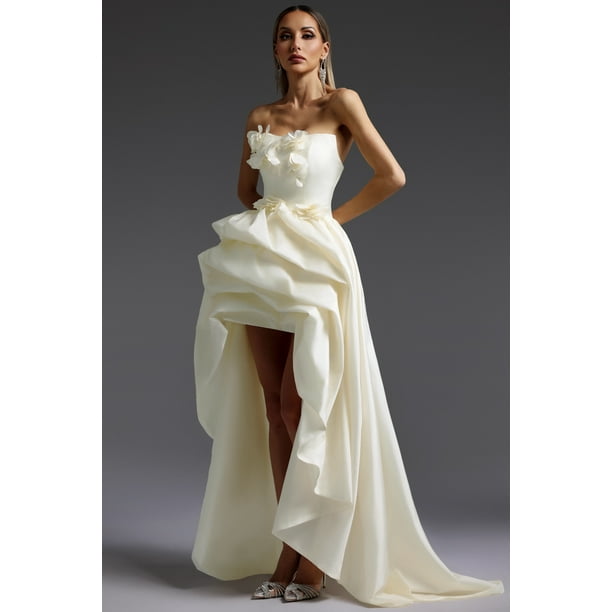 Vestido Bellabarnetten Tabitha sin mangas con flores largas