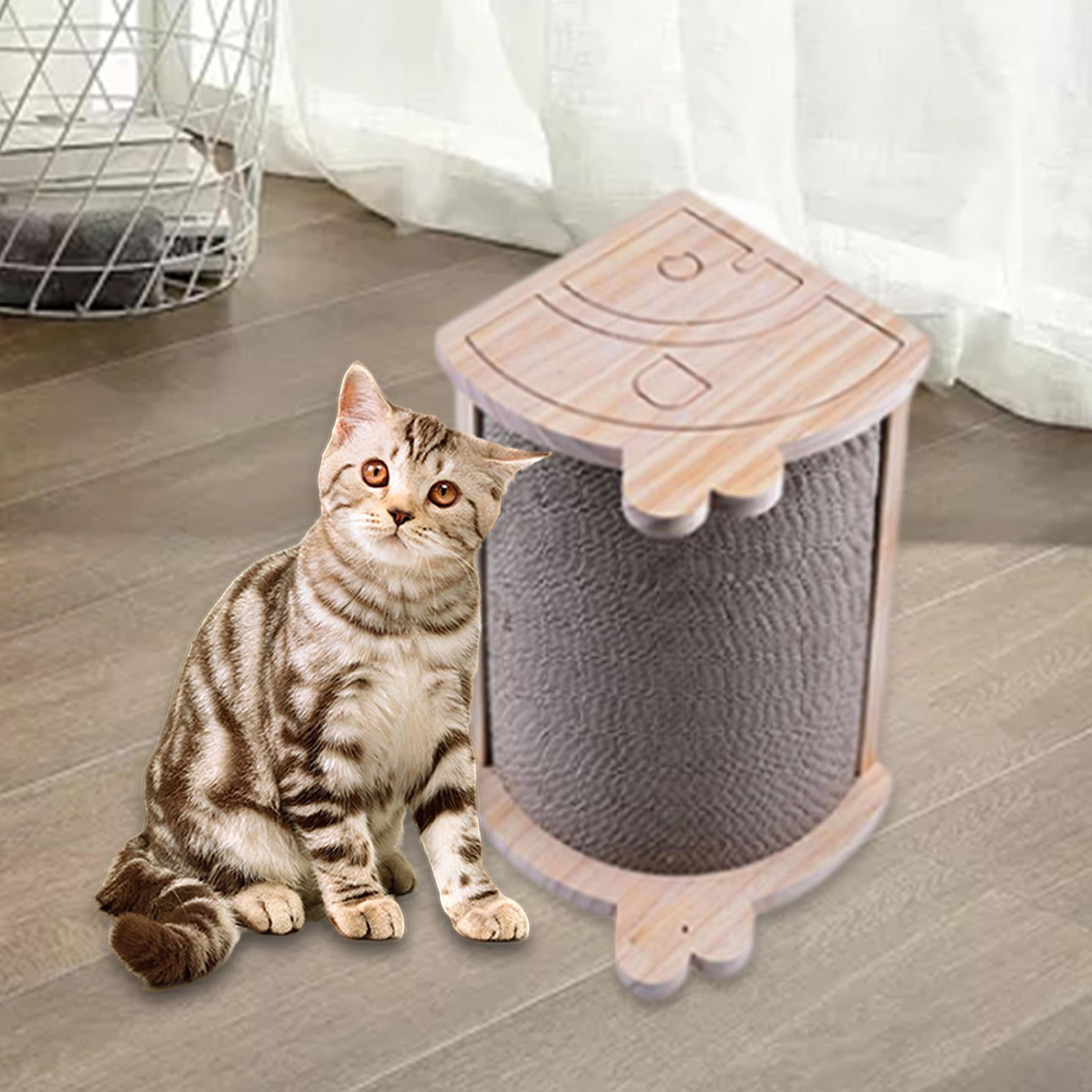 Bvdfgk Cat Protection Furniture Indoor Cats Interactive Cat Toy Ball Cat Scratcher for for Corner 13x15x8in