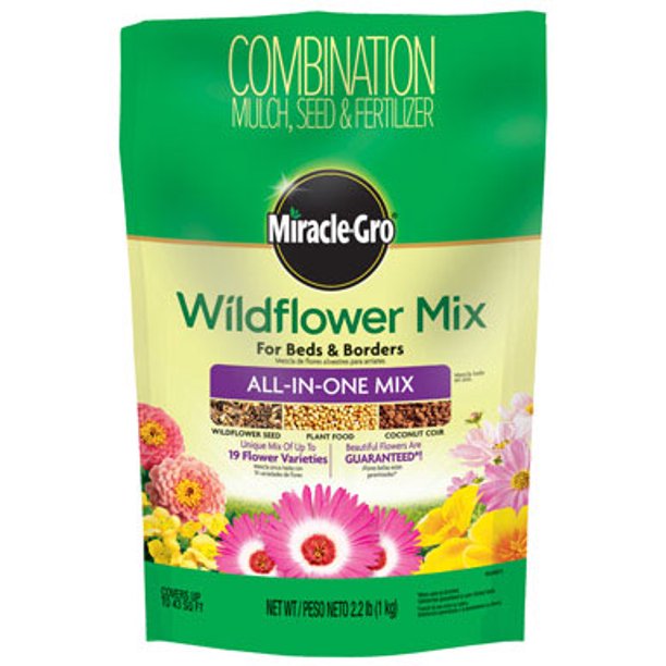 MiracleGro AllInOne Wildflower Seed Mix