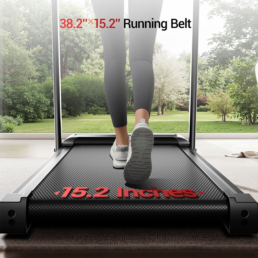 Foldable Treadmill with 12% Incline, 3.0 HP Motor, and LED Display, Low-Noise,Wide Running Surface – Maximum Load 136KG ROBORE SF10
