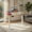 Beige, variant on Demi Bonn Electric Standing Desk with 3 Memory Height Settings and 2 Hanging Hooks and Cable Management, Small Home Office Desk Study Writing Table, Brown