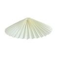 thumbnail image 3 of TOOYFUL Pleated Lamp Shade Stylish Light Cover for Living Room Bedside Cafe Beige, 3 of 9
